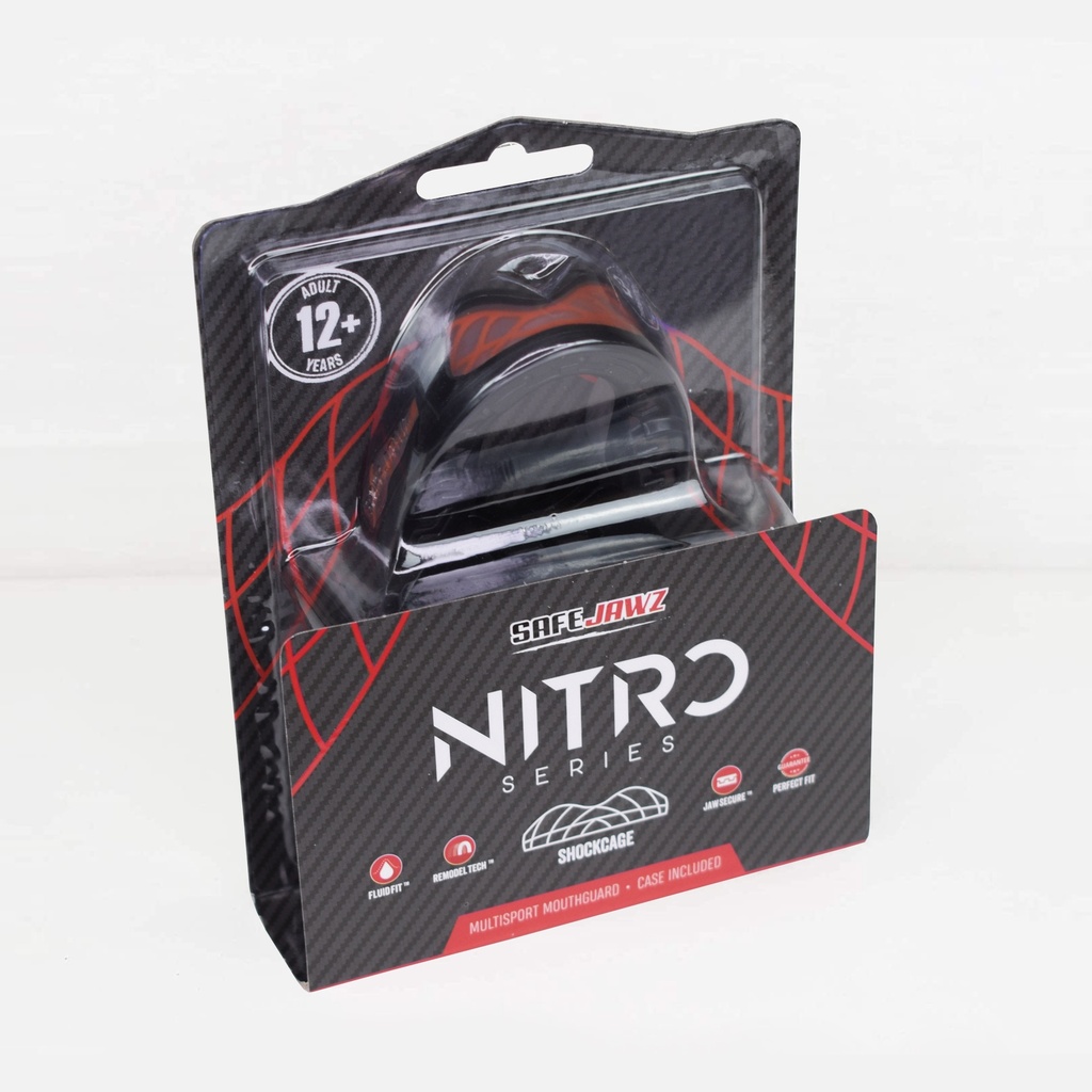SAFEJAWZ NITRO BLACK/RED