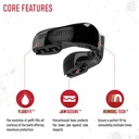 SAFEJAWZ NITRO BLACK/RED