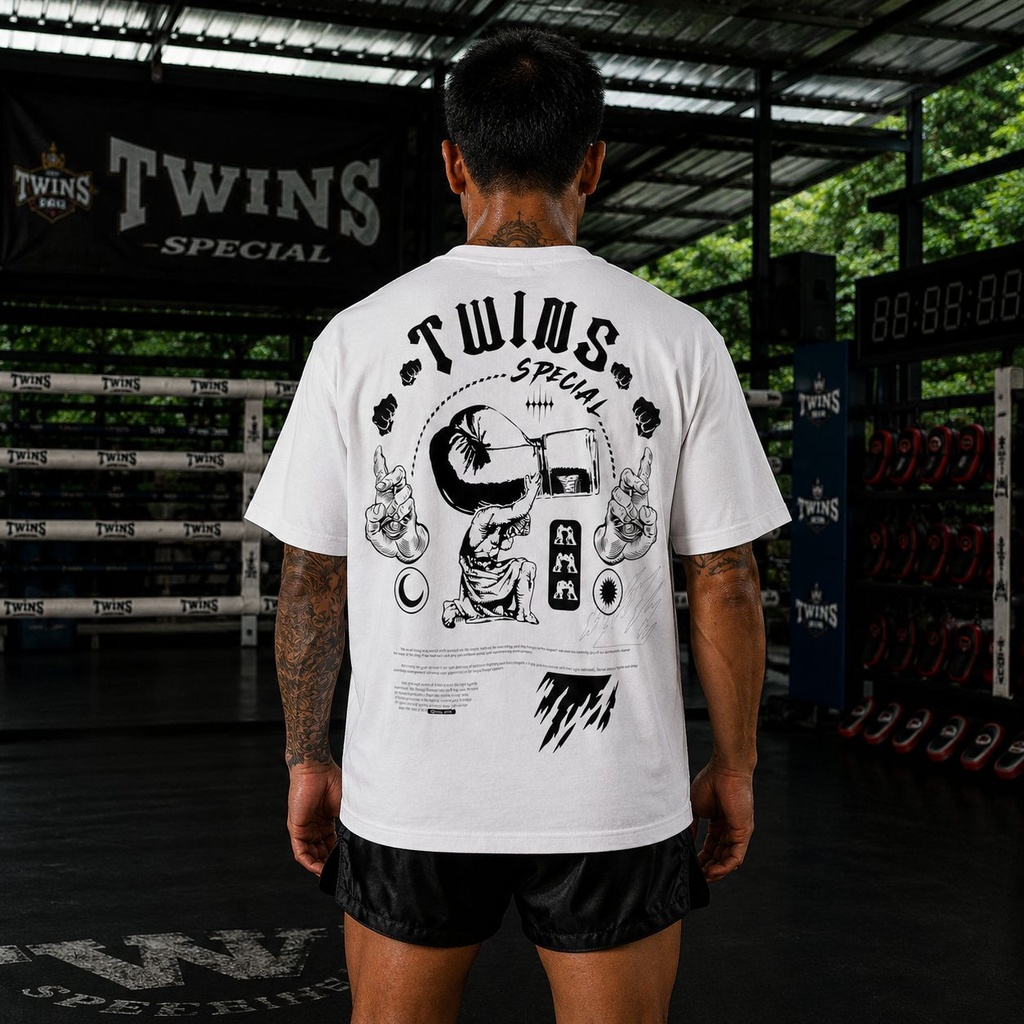 TWINS TEE 02 WHITE