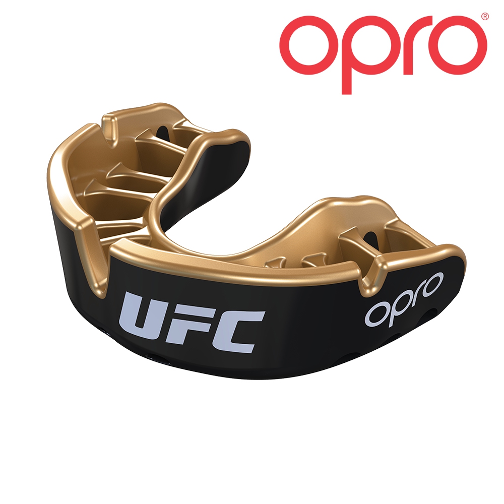OPRO Gold JR Black Metal/Gold