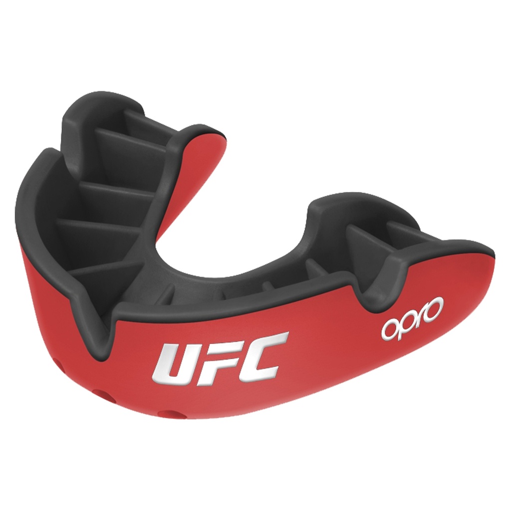 OPRO Silver JR Red/Black