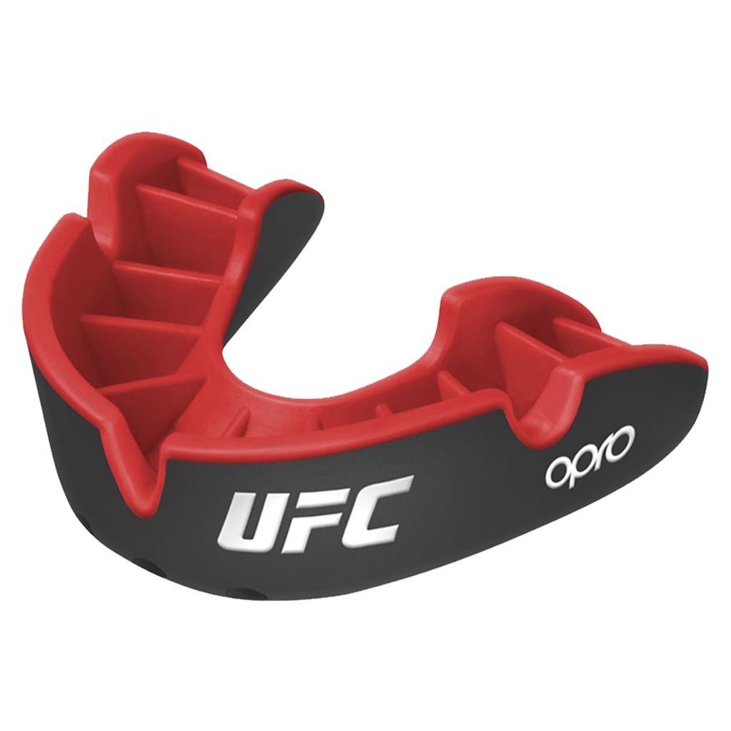 OPRO Silver JR Black/Red
