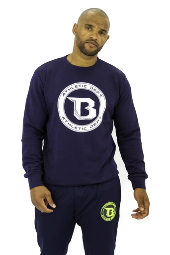 [B Bold Sweater BLUE] B Bold Sweater BLUE