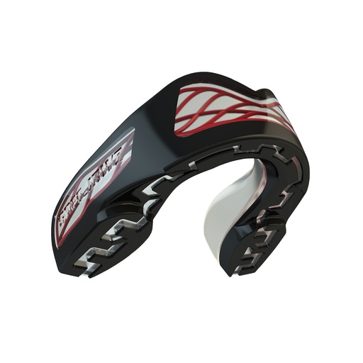 [SAFEJAWZ NITRO BLACK/RED ADULT] SAFEJAWZ NITRO BLACK/RED